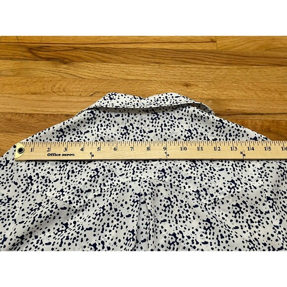 BCBGeneration Women's XS White Dress Polyester Shirt Mini Smocked Casual Outdoor - Picture 6 of 10